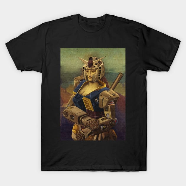 Monalisa Gundam T-Shirt by GODWIT